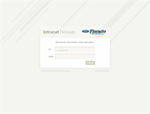 Tablet Screenshot of intra.florauto.com.br